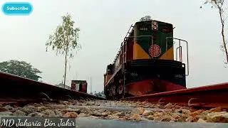 Local Train Entering Main Line To Loop Line