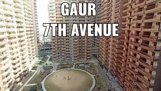 Gaursons 7th avenue - Noida Extension - Gaur City -1 | Construction Update #7thAvenue #GaurCity
