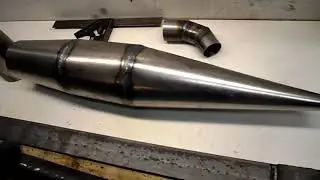 2 STROKE EXPANSION CHAMBER HOME FABRICATION PART 2