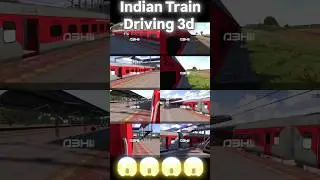 Tadepalligudem-Godavari New Route In Indian Train Driving 3d 😱| #vivekdubey3dcreatorsvideo #trend