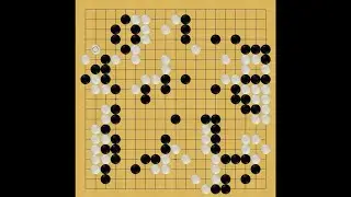 【囲碁の師匠katago変則打ち込み碁】205 四子局【囲碁】