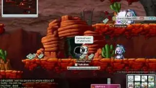 MapleStory Kradia: Hermit level 73 training at Windraiders