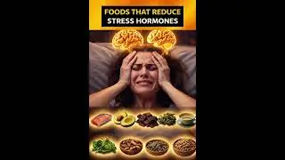 These Foods Help Calm Stress Hormones Naturally #healing #health #shorts