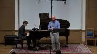 Alban Berg: Four Pieces for Clarinet and Piano, Op. 5, Movement III. Sehr rasch - Bill Kalinkos