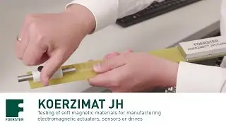 KOERZIMAT JH - Testing of soft magnetic materials