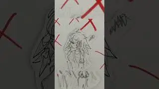 woah paper stopmotion jumpscare || #oc #stopmotion #paper #stopmotionstudio