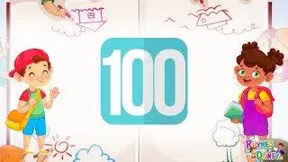 One two three, kids rhymes, 123 Numbers, 1 to 100 counting, learn to count, Numbers song, 1to10Count