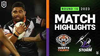 NRL Highlights | NRL 2023 | Wests Tigers v Melbourne Storm | Match Highlights