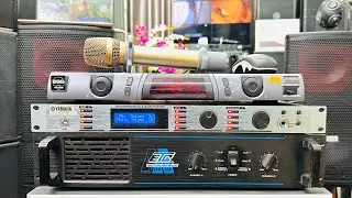 Yamaha KTV230 Japanese Amplifier with Smooth Echo for Light Singing | Combo Delivery to Ninh Binh