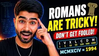 Roman to Integer Explained Simply | LeetCode 13 From Scratch (2026)