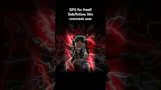 GFX for free #roblox #giveaway #gfx #fy #viral