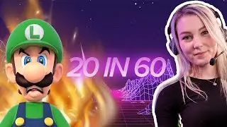 STPeach Thinks Luigi Is The Best Video Game Villain? | 20 In 60
