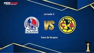 PES 2016 PC Gameplay | 🦁Olimpia vs América🦅 - CONCACAF Champions League - Jornada 1