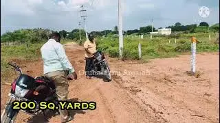 200 Sq.Yards Plot For Sale || West Facing || Plots in Torrur || Hayathnagar || Munuganoor