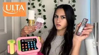 ASMR| RUDE ulta worker scans yours and others items?!🙄
