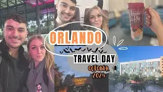 Orlando Travel Day - Virgin Atlantic | Universal Cabana Bay check-in | October 2024