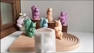 From Real Squirrel to Silicone Mold — Behind the Scenes 🐿️