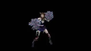 Second Life Syber Cheerleader