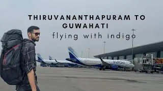 Thiruvananthapuram To Guwahati flying with indigo. #indigo  #Thiruvananthapuram #bangalore #guwahati