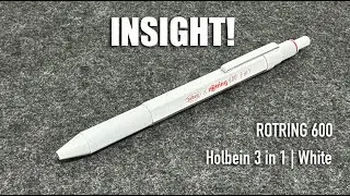 INSIGHT! Rotring 600 3 in 1 &times; Holbein &ndash; Japan Exclusive Multipen