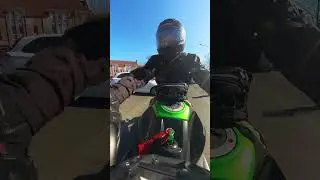 O włos od kolizji #er6n #kawa #bikelife #abba #moto #insta360x3