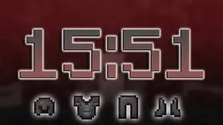 Full Netherite Armor Speedrun World Record [15:51]