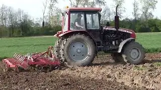 Belarus 135 ks - Priprema za setvu kukuruza