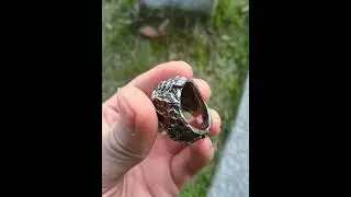 Gothic Ghost Biker Skull Ring