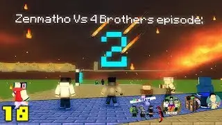 Minecraft animation indonesia Zenmatho Vs 4Brothers episode 2 Herobrine datang!
