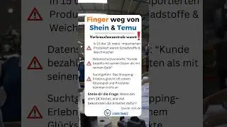 Finger weg von solchen Billig-Shops #fastfashion #temu #shein #einkaufen #shoppen #geldsparen