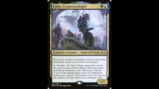 MTG Commander/EDH Deck Tech 2025 - Lonis, Crytozoologist (Leonardo request)