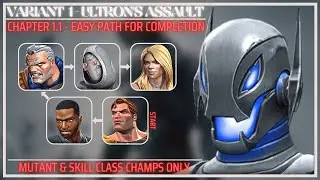 MCOC: Variant 1.1.1 - Easy Path for Completion - Ultron's Assault - Tech Drone - Tips/Guides - 2022