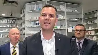 Trent Twomey: Media Conference at Exhibition Pharmacy, 28 June 2021