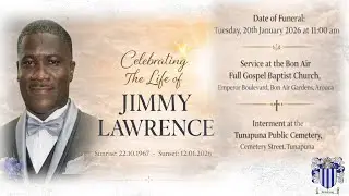 Jimmy Lawrence Funeral Service Livestream