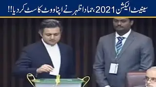 Hammad Azhar Casts Vote In Senate Elections 2021