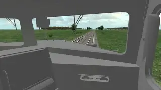 Open Rails: Dash 9 3D Cab Test