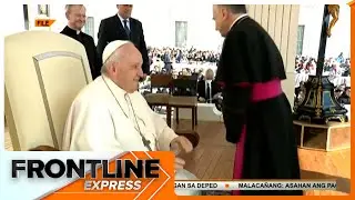 Lagay ni Pope Francis, nananatiling stable ayon sa Vatican | Frontline Express