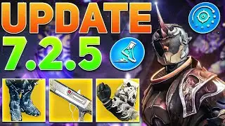 Slug Shotgun BUFF, Exotic Armor Reworks & Massive Weapons Tuning (Update 7.2.5) | Destiny 2