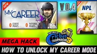 Wcc3 How To Unlock My Career Mode || Wcc3 Version 0.4 Mega Hack