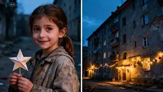 Fetiță de 7 ani a făcut ASTA pe o stradă uitată. Vecinii au plâns când au văzut ce a creat!