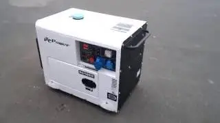 DG7500SE GROUPE ELECTROGENE DIESEL INSONORISE 6.5KW ITC POWER