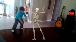 Aj skeleton dancing