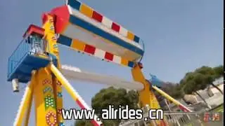 ALI Brothers Outdoor fun fair rides for super thrill Top Spin for sale