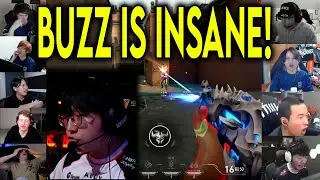 Valorant Streamers Reacts To T1 BuZz Insane 4k Against DRX In VCT