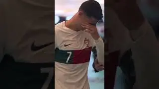 Ronaldo Crying 😢 Moment Clip - For edit