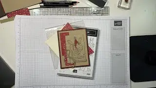 Stampin Up//All Bundled Up//Lights Aglow DSP//Whimsical Woodland Embossing Folder//Friendship Card