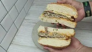 Pune Camp Style Jumbo Burger Recipe 😍😋🤤 . Jumbo Chicken Burger Recipe from Scratch.  Burger 