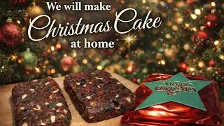 We Will Make Christmas Cake at Home | Easy Traditional Christmas Fruit Cake Recipe #2025 
