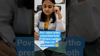 A day in OPD #ortho #physiotherapist #health #hospital #modality #ytshortsvideo ....