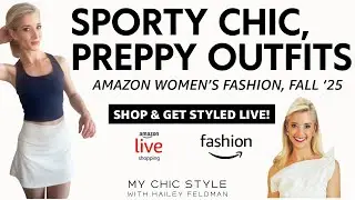 Best Sporty Chic Prep Outfits, Amazon Fall Fashion 2025 Clothing & Styling Tips for Women Live
